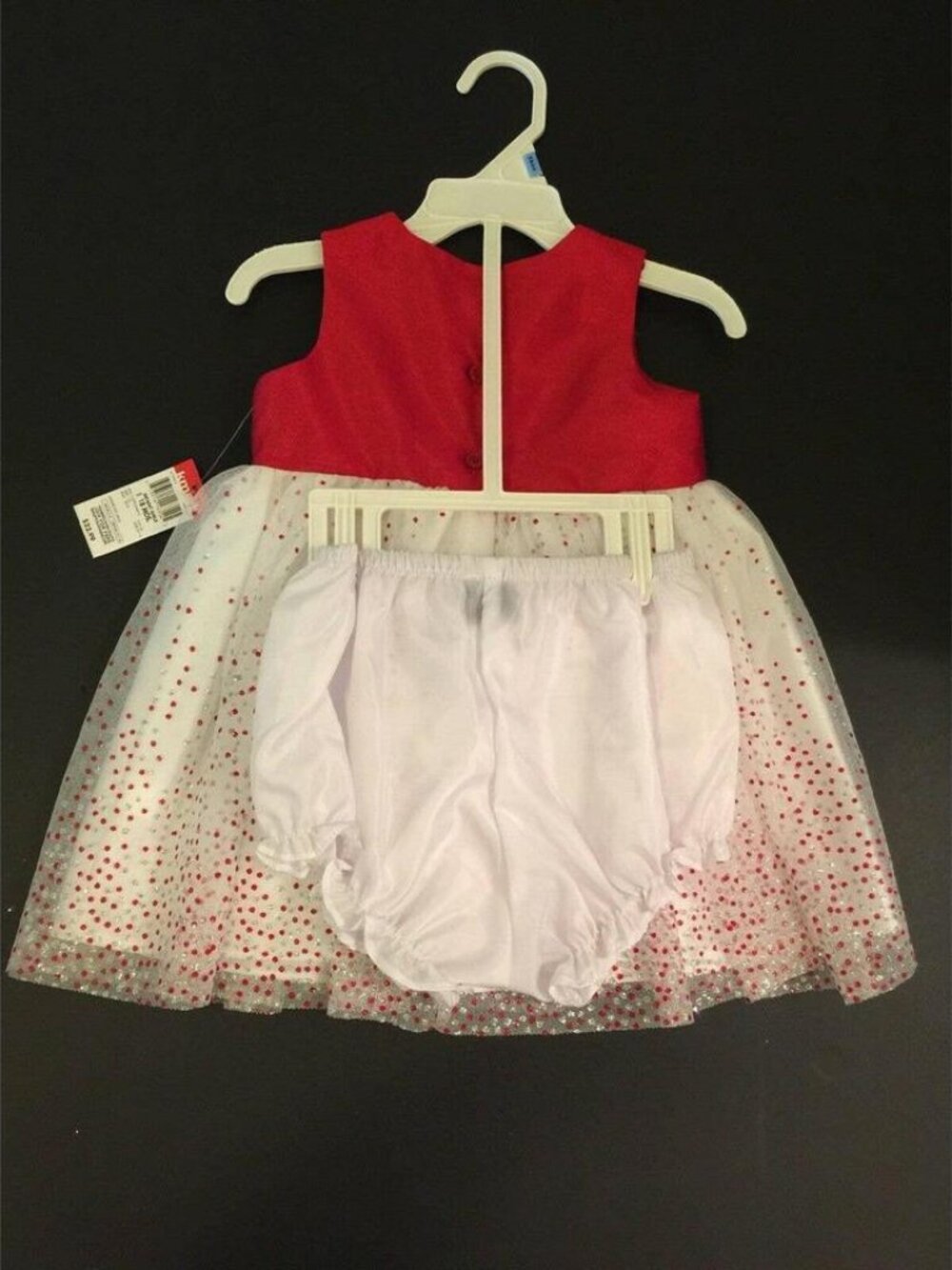 Baby Girl Formal Dress Red 18 Months